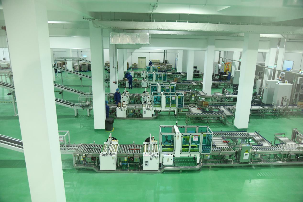 AG视讯食品原料包装线